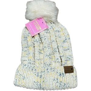 NWT Simply Southern Women’s Chenille White Cream‎ Beanie